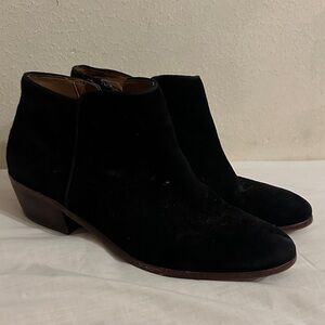 Black Suede Ankle Boots